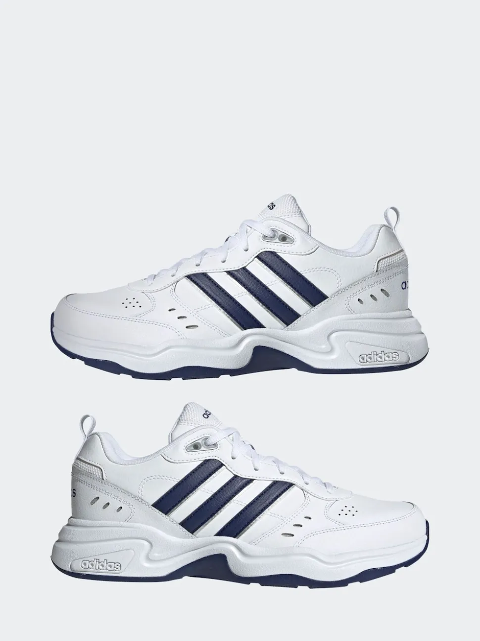 adidas White Ecru Strutter Trainers