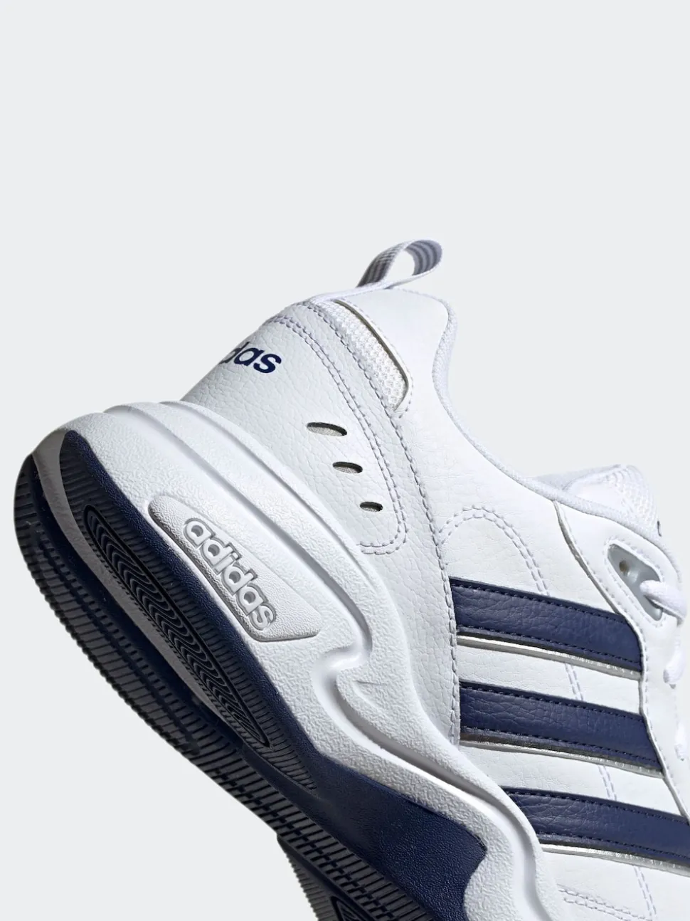 adidas White Ecru Strutter Trainers
