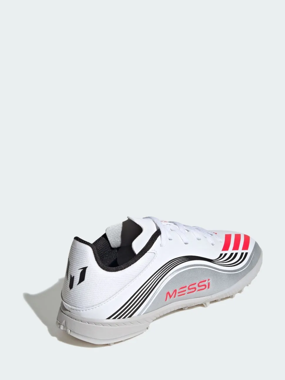 adidas White F50 Messi League Turf Boots