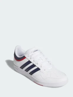 adidas White Hoops 4.0 Shoes