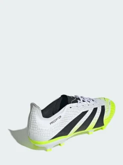 adidas White Predator League Firm/Multi-Ground Boots