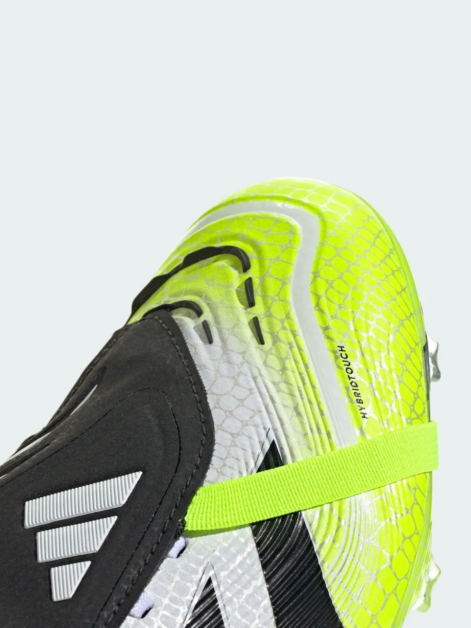 adidas White Predator Pro Fold-Over Tongue Firm Ground Boots