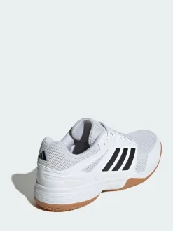 adidas White Speedcourt Indoor Shoes