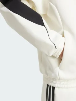 adidas White Stadium Track Top