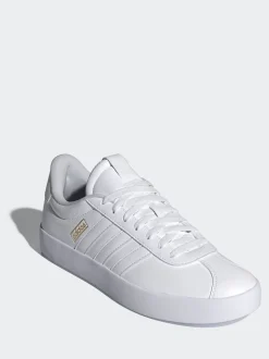 adidas White VL Court 3.0 Trainers