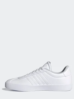 adidas White VL Court 3.0 Trainers