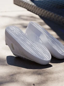 adidas White VL Court 3.0 Trainers