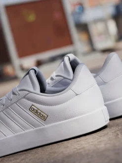 adidas White VL Court 3.0 Trainers