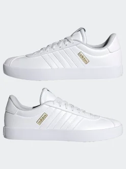 adidas White VL Court 3.0 Trainers