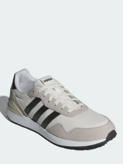 adidas White/Black Run 60s 4.0 Trainers