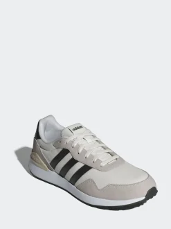 adidas White/Black Run 60s 4.0 Trainers