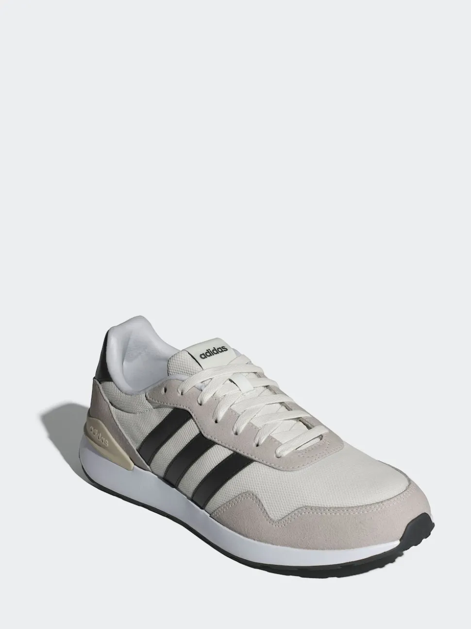 adidas White/Black Run 60s 4.0 Trainers