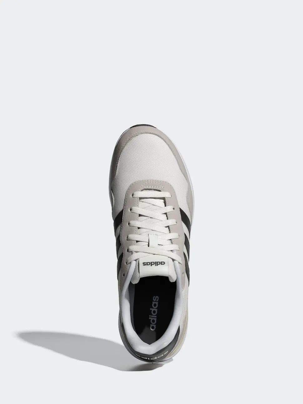 adidas White/Black Run 60s 4.0 Trainers