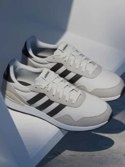 adidas White/Black Run 60s 4.0 Trainers