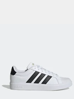 adidas White/Black Streettalk Shoes