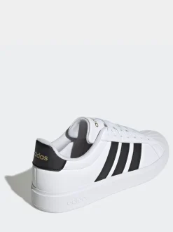 adidas White/Black Streettalk Shoes