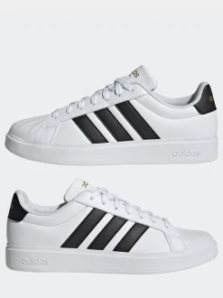 adidas White/Black Streettalk Shoes