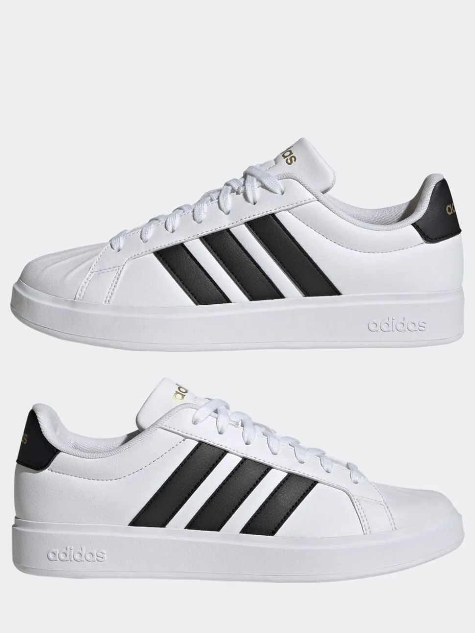 adidas White/Black Streettalk Shoes