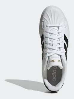 adidas White/Black Streettalk Shoes
