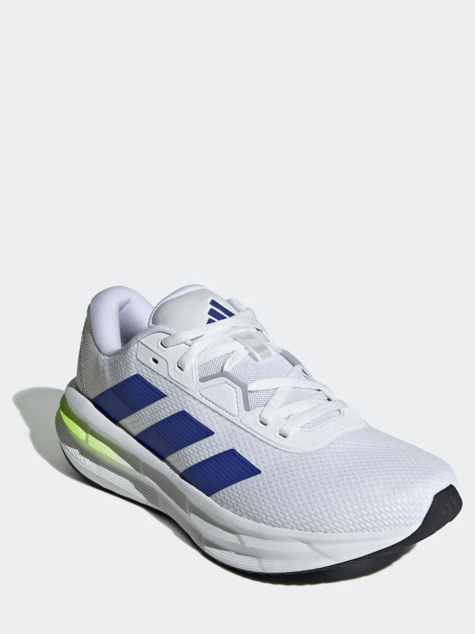 adidas White/Blue Galaxy 7 Running Trainers
