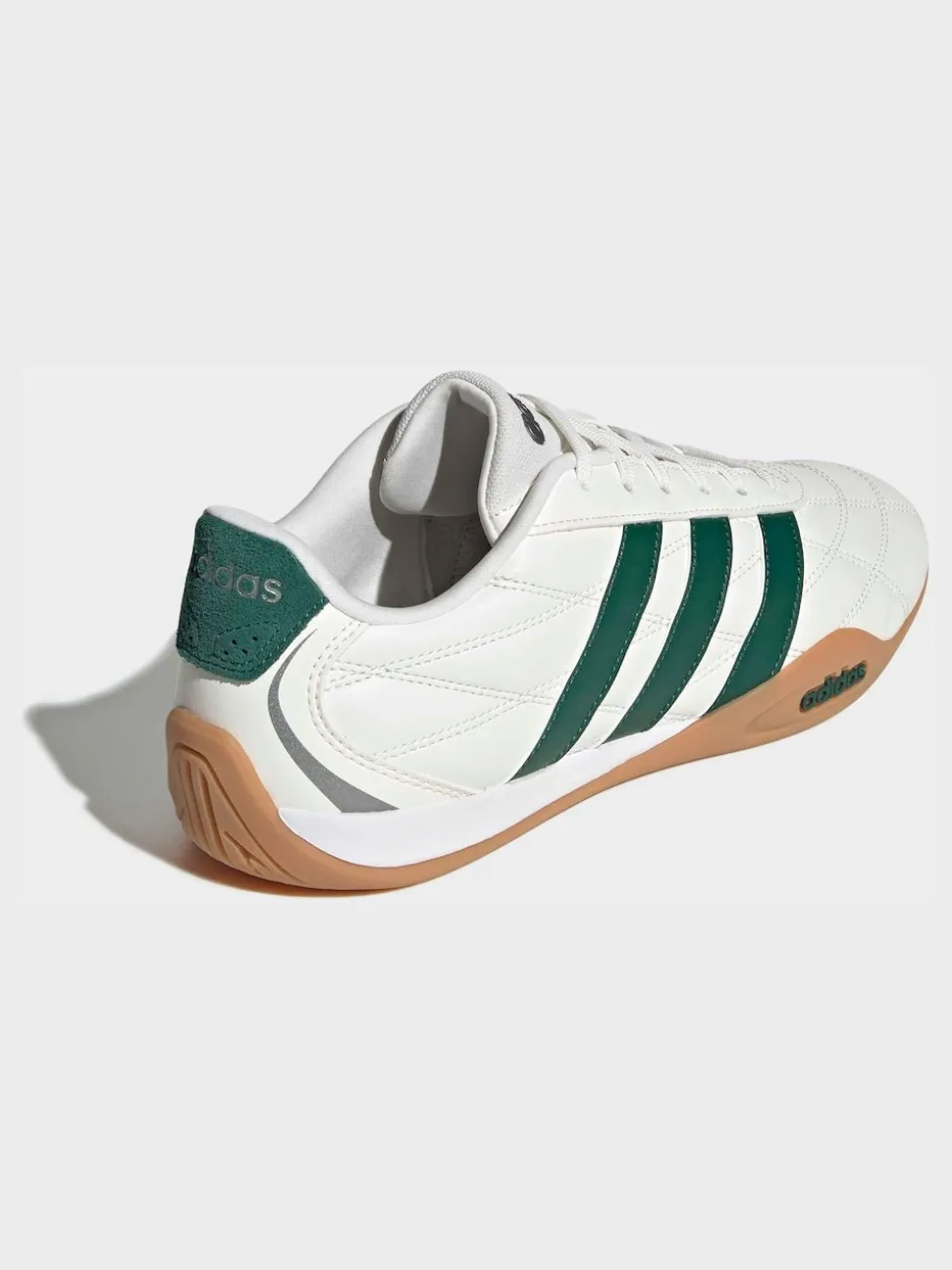 adidas White/Green Adipista Shoes