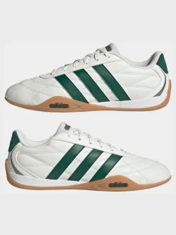 adidas White/Green Adipista Shoes