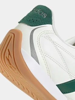 adidas White/Green Adipista Shoes