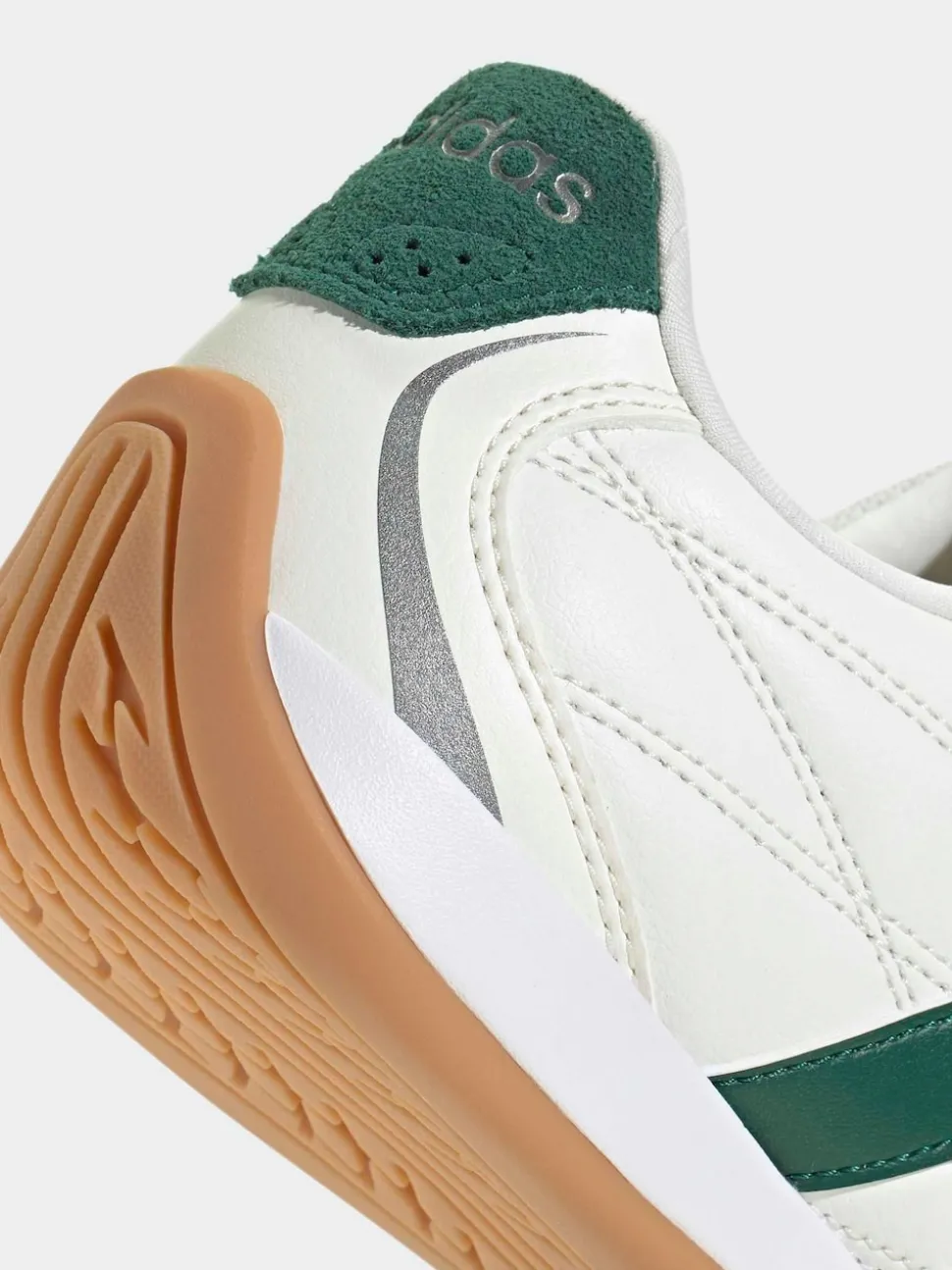 adidas White/Green Adipista Shoes