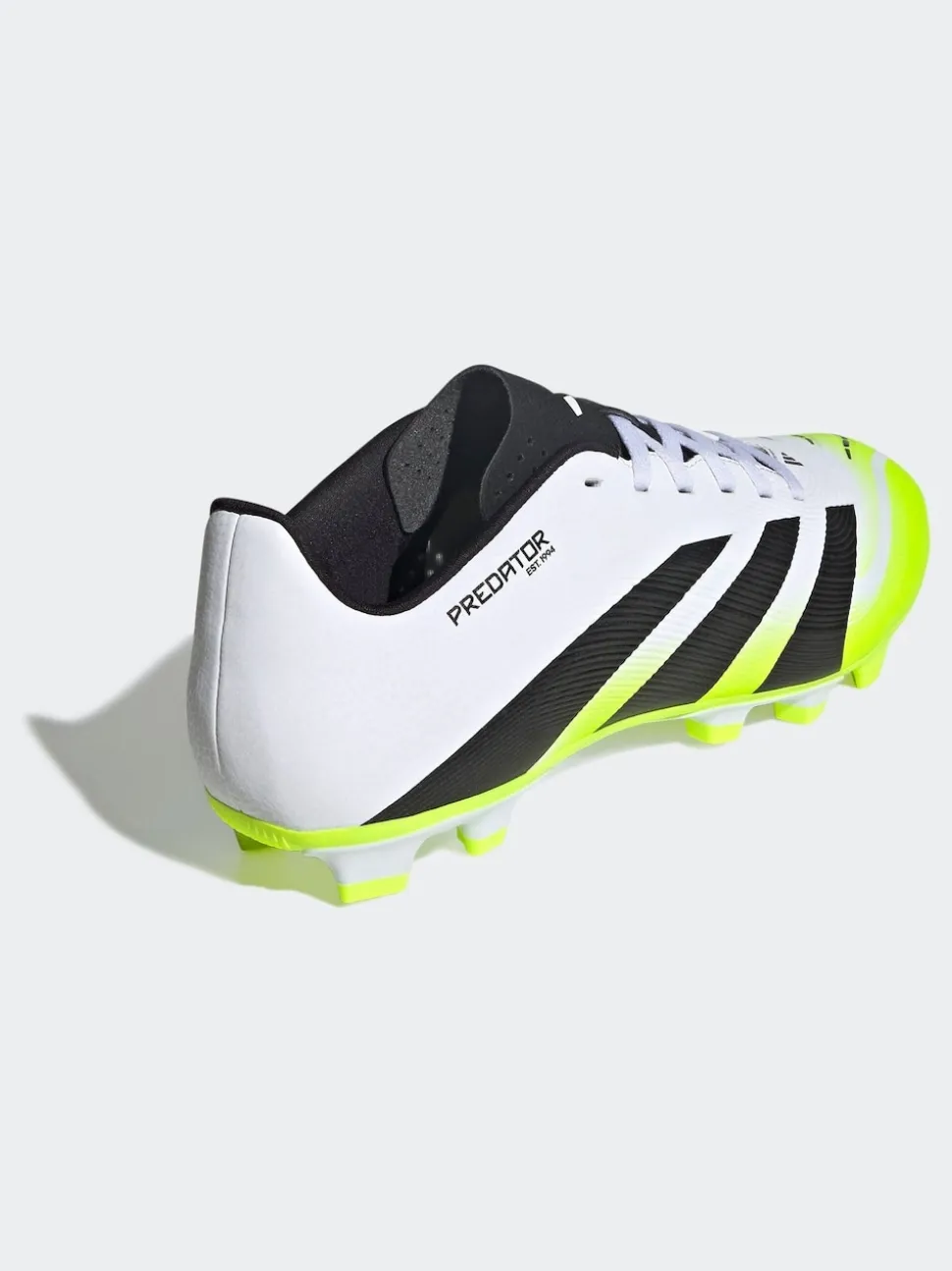 adidas White/Lemon Adult Predator Club Firm/Multi Ground Boots
