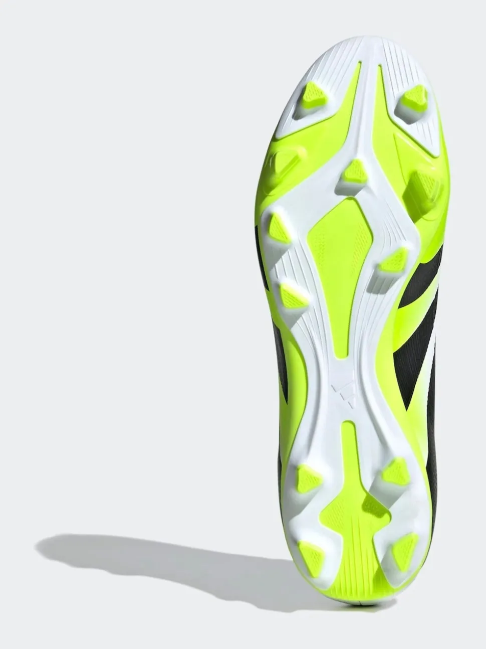 adidas White/Lemon Adult Predator Club Firm/Multi Ground Boots