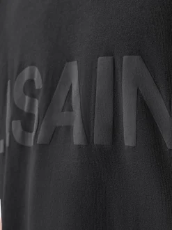 AllSaints Black Biggy Short Sleeve Crew T-Shirt