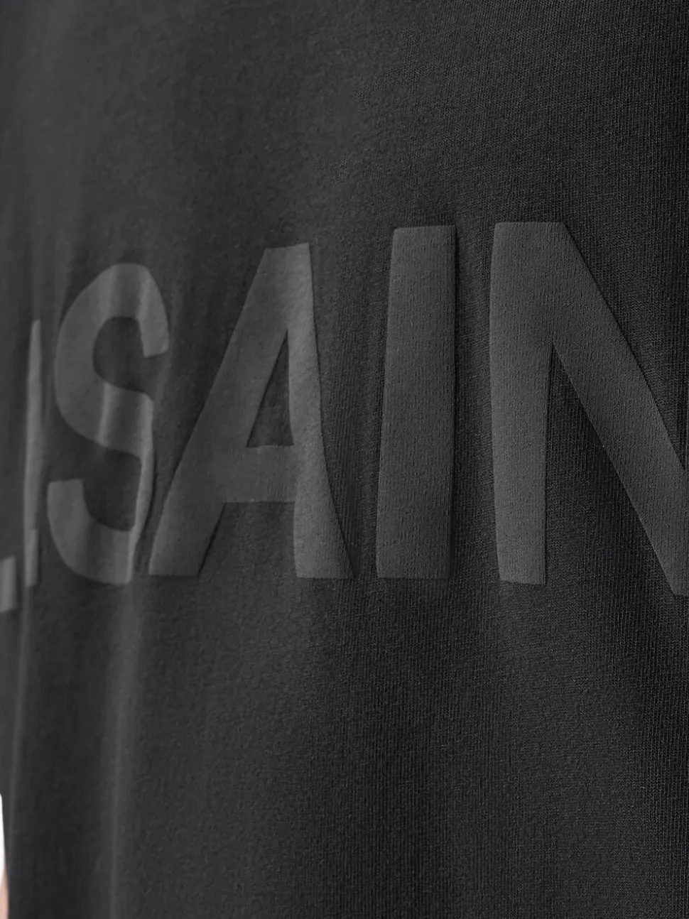 AllSaints Black Biggy Short Sleeve Crew T-Shirt