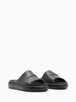 AllSaints Black Dune Sliders