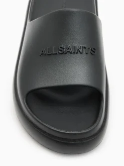 AllSaints Black Dune Sliders
