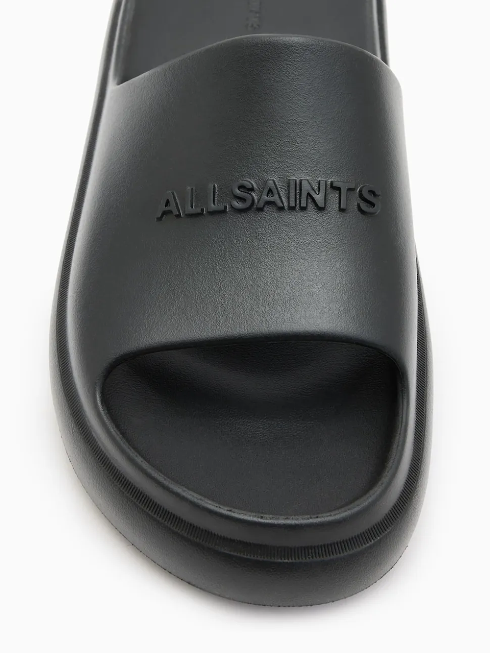 AllSaints Black Dune Sliders