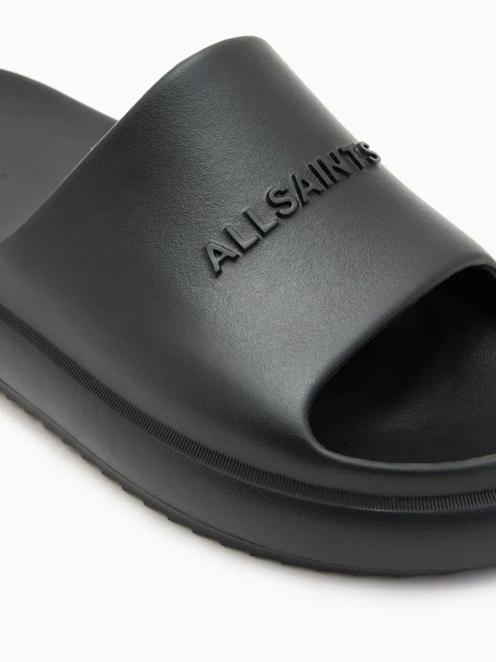 AllSaints Black Dune Sliders