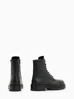 AllSaints Black Hank Boots