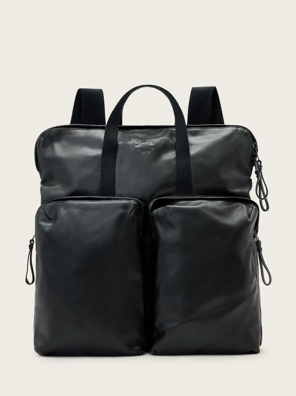 AllSaints Black Haven Force Backpack
