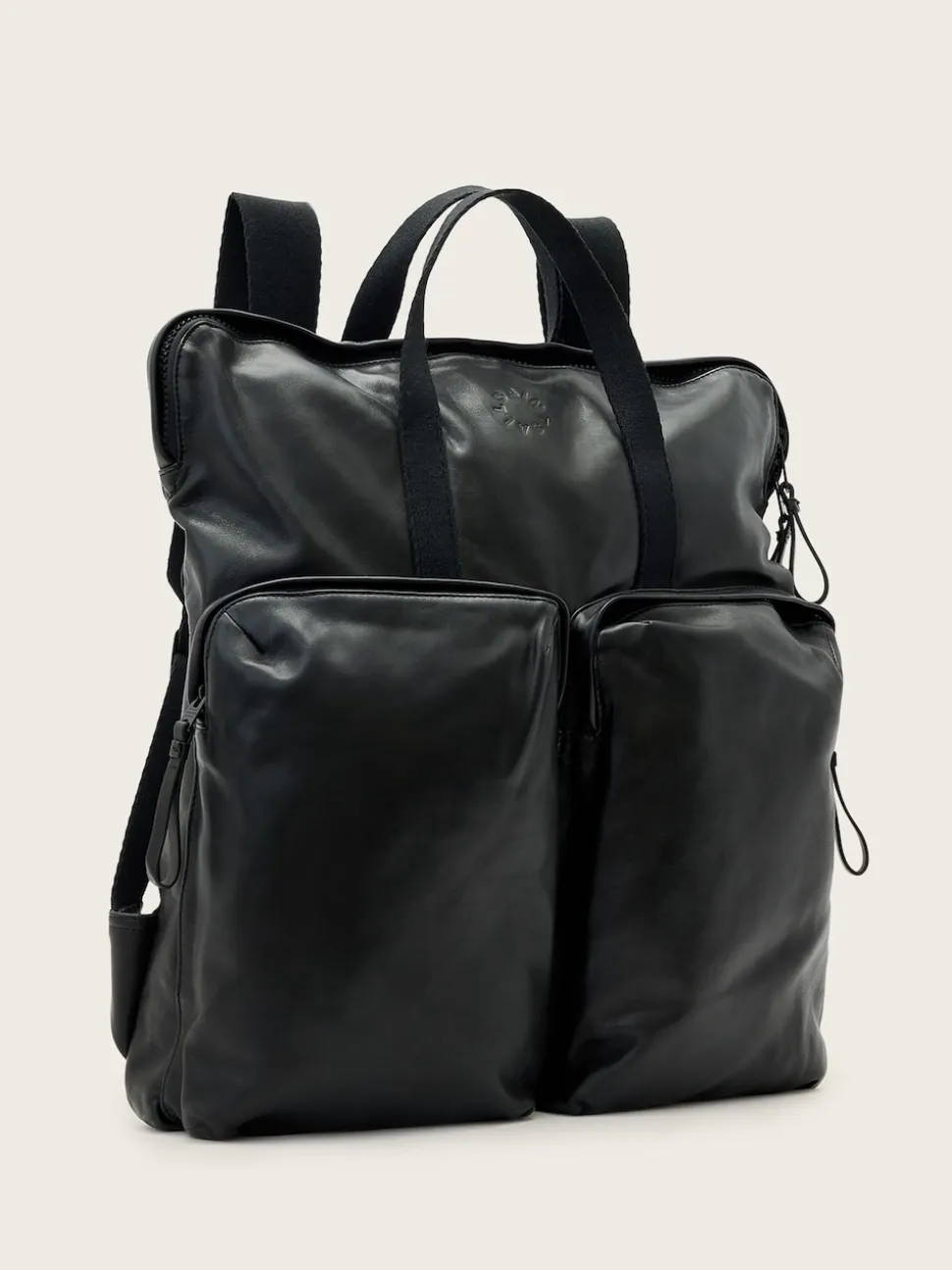 AllSaints Black Haven Force Backpack
