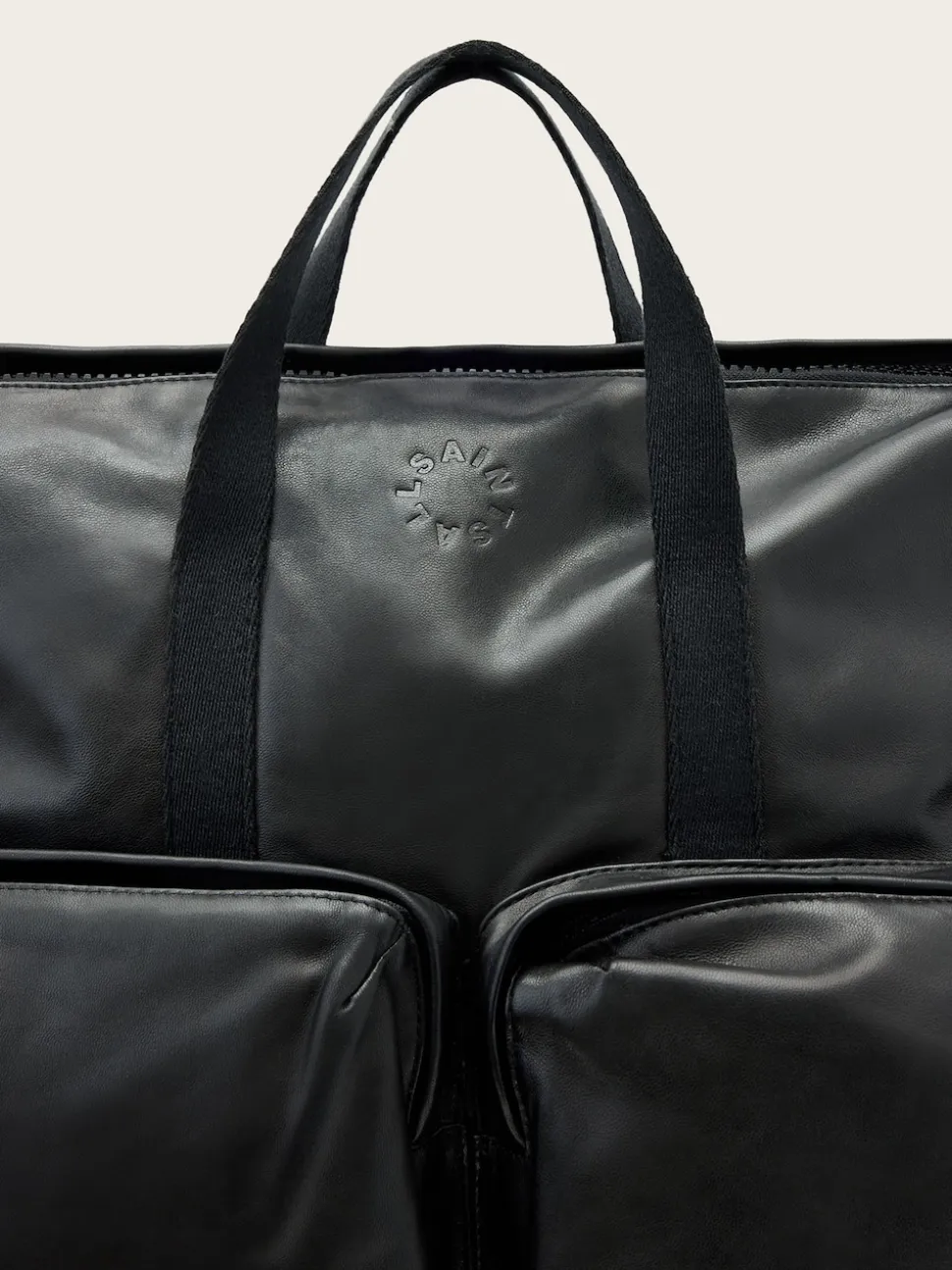 AllSaints Black Haven Force Backpack