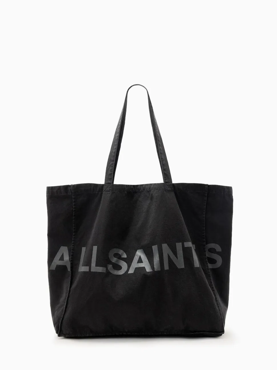 AllSaints Black Large Biggy Tote Bag