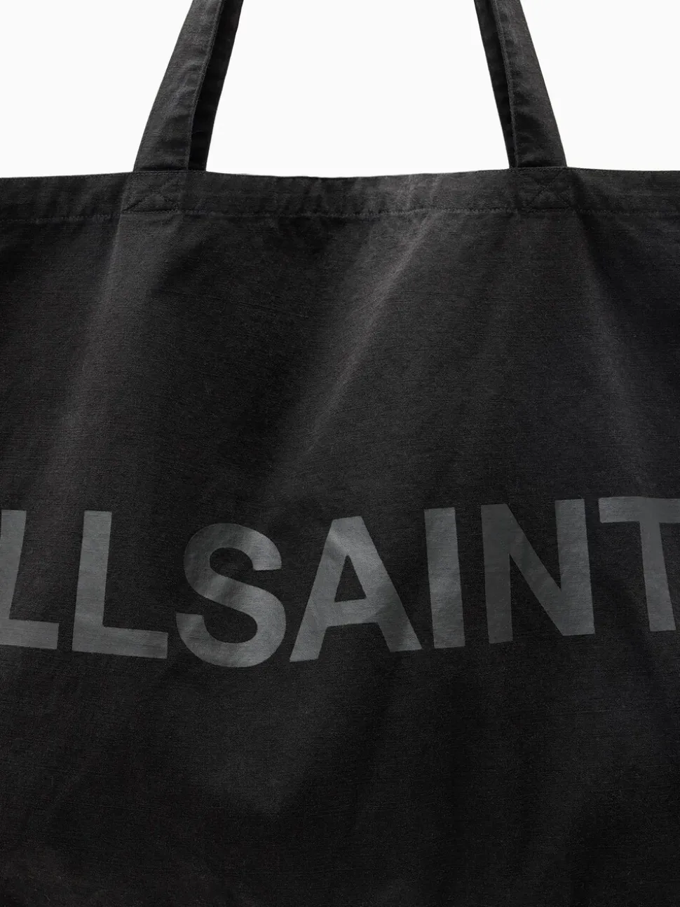 AllSaints Black Large Biggy Tote Bag