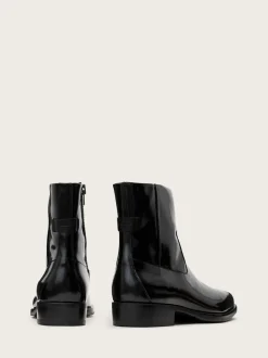 AllSaints Black Milton Boots