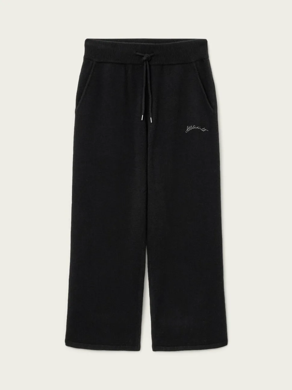AllSaints Black Odessa Joggers