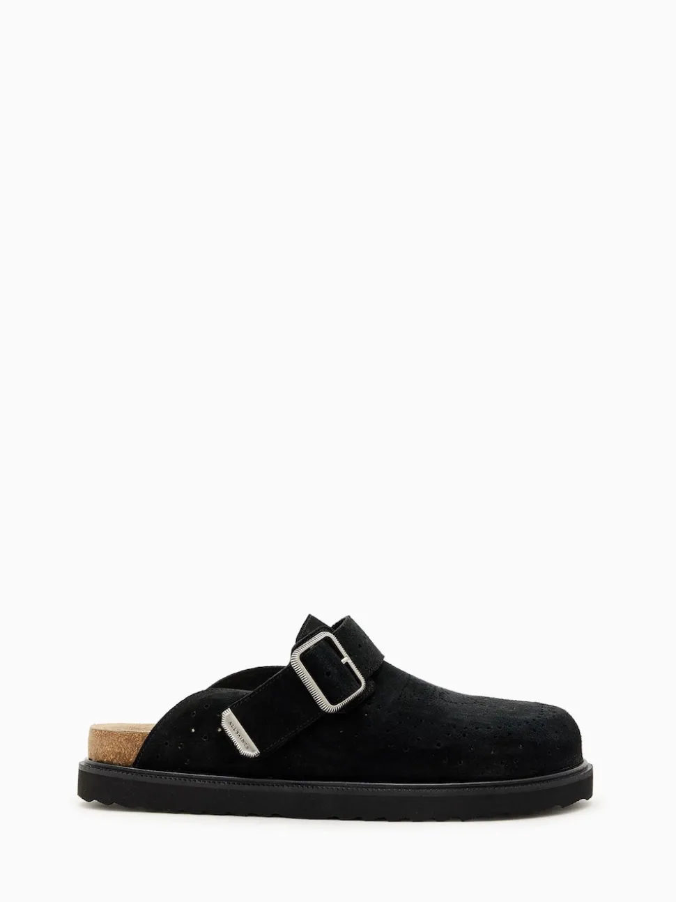 AllSaints Black Randal Mules
