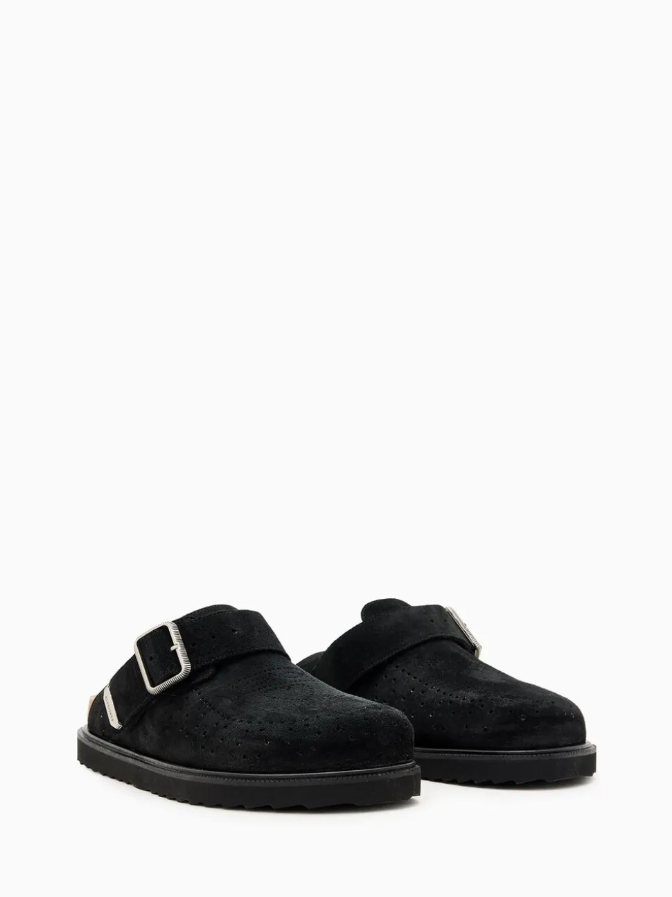 AllSaints Black Randal Mules