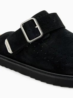 AllSaints Black Randal Mules