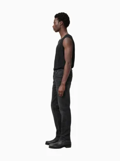 AllSaints Black Sid Blue Skinny Jeans