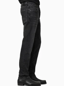 AllSaints Black Sid Blue Skinny Jeans