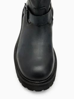 AllSaints Black Tait Boots